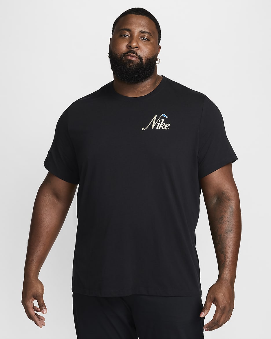 Nike Golf-T-Shirt für Herren - Schwarz