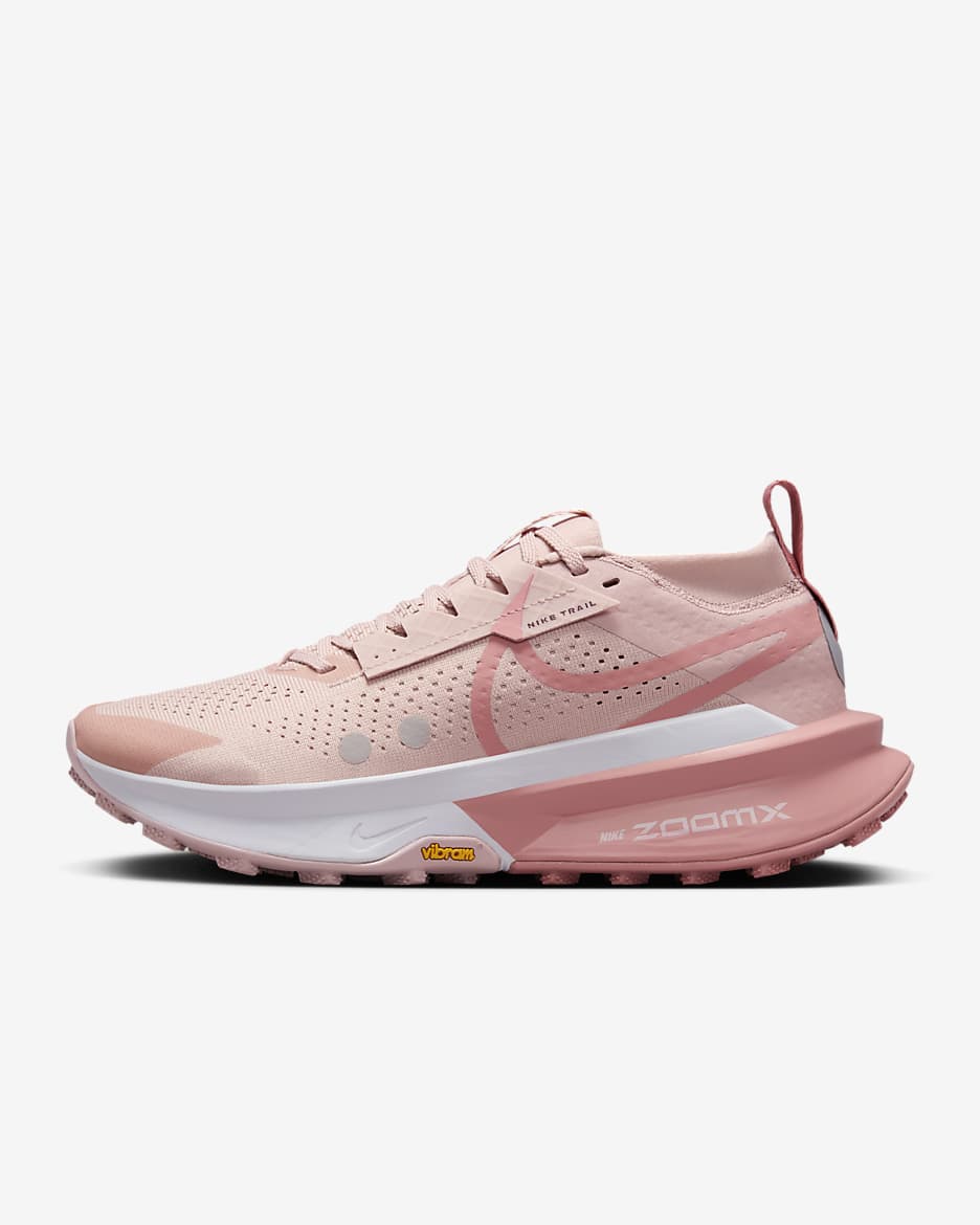 Nike Zegama 2 Women's Trail Running Shoes - Pink Oxford/Photon Dust/Burgundy Crush/Red Stardust