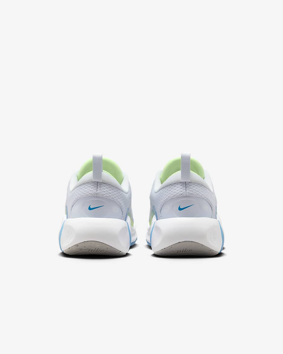 Nike Infinity Flow Older Kids' Running Shoes - Football Grey/Barely Volt/Photo Blue/White