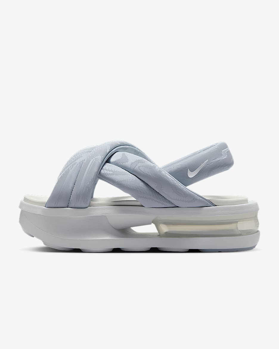 Nike Air Max Isla Women's Sandals - Wolf Grey/Pure Platinum/Summit White/Metallic Silver