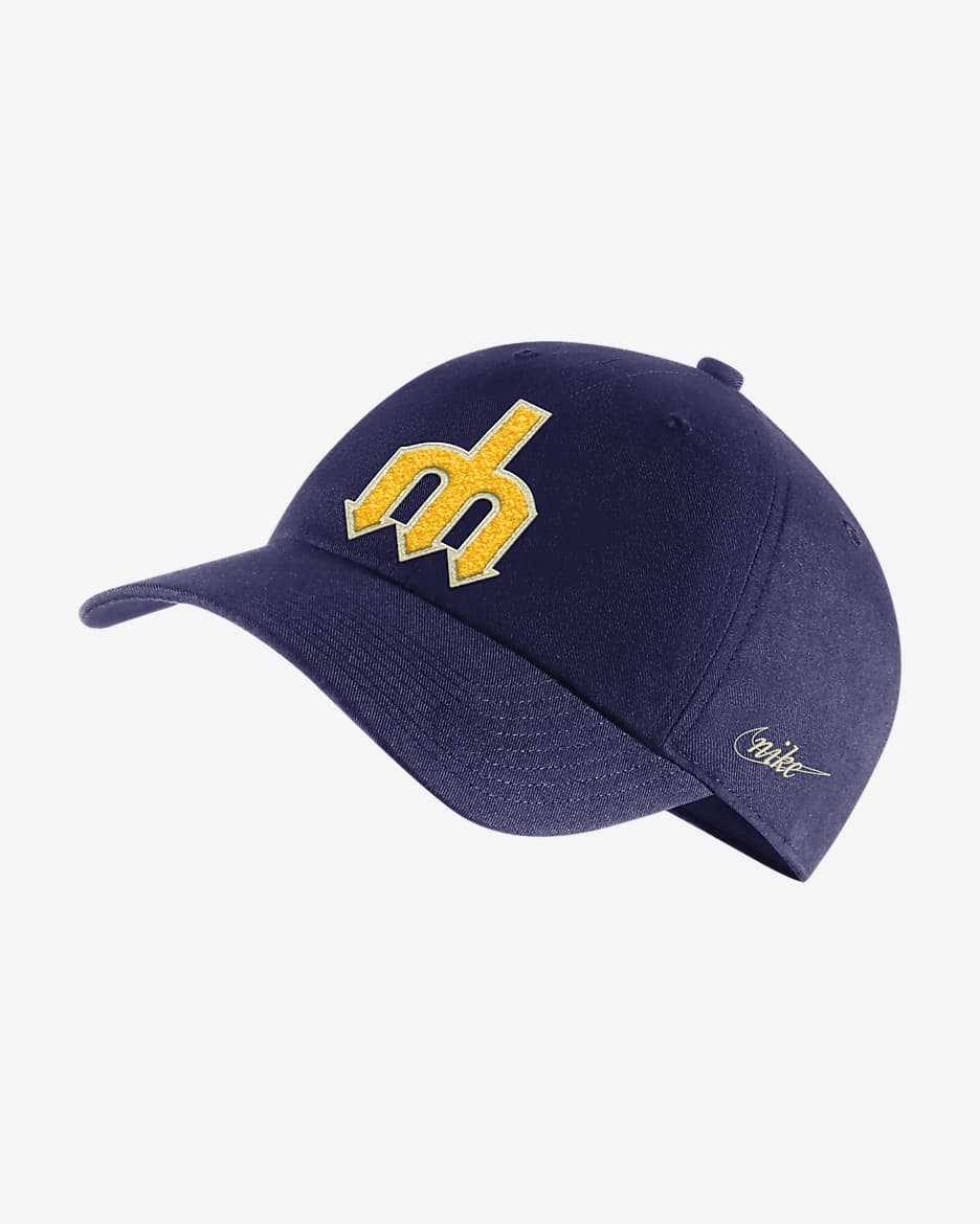 Nike Heritage86 (MLB Seattle Mariners) Chenille Hat - Loyal Blue