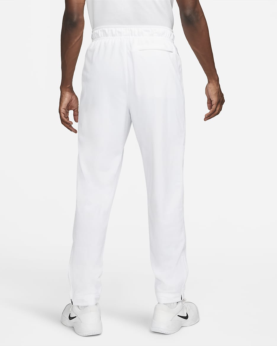 NikeCourt Men's Tennis Trousers - White/White/White