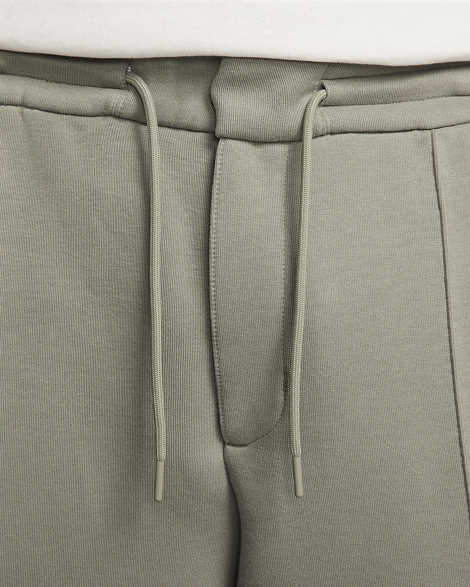 Nike Sportswear Tech Fleece Reimagined joggingbroek met open zoom en ruimvallende pasvorm voor heren - Dark Stucco