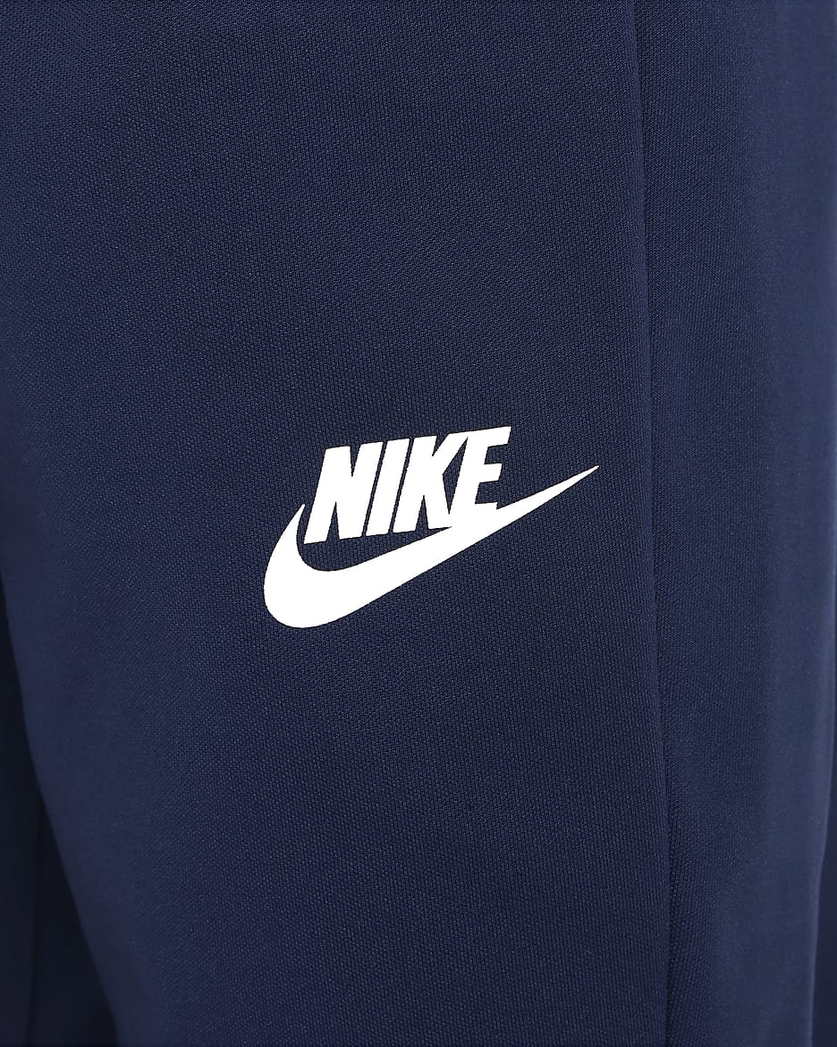 Nike Sportswear-tracksuit til større børn - Game Royal/Midnight Navy/hvid