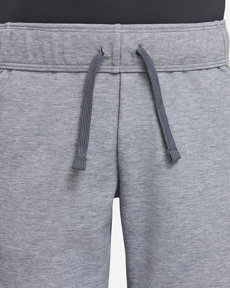 Nike Dri-FIT Performance Select Big Kids' (Boys') Training Joggers - Grey Heather/Heather/Sail