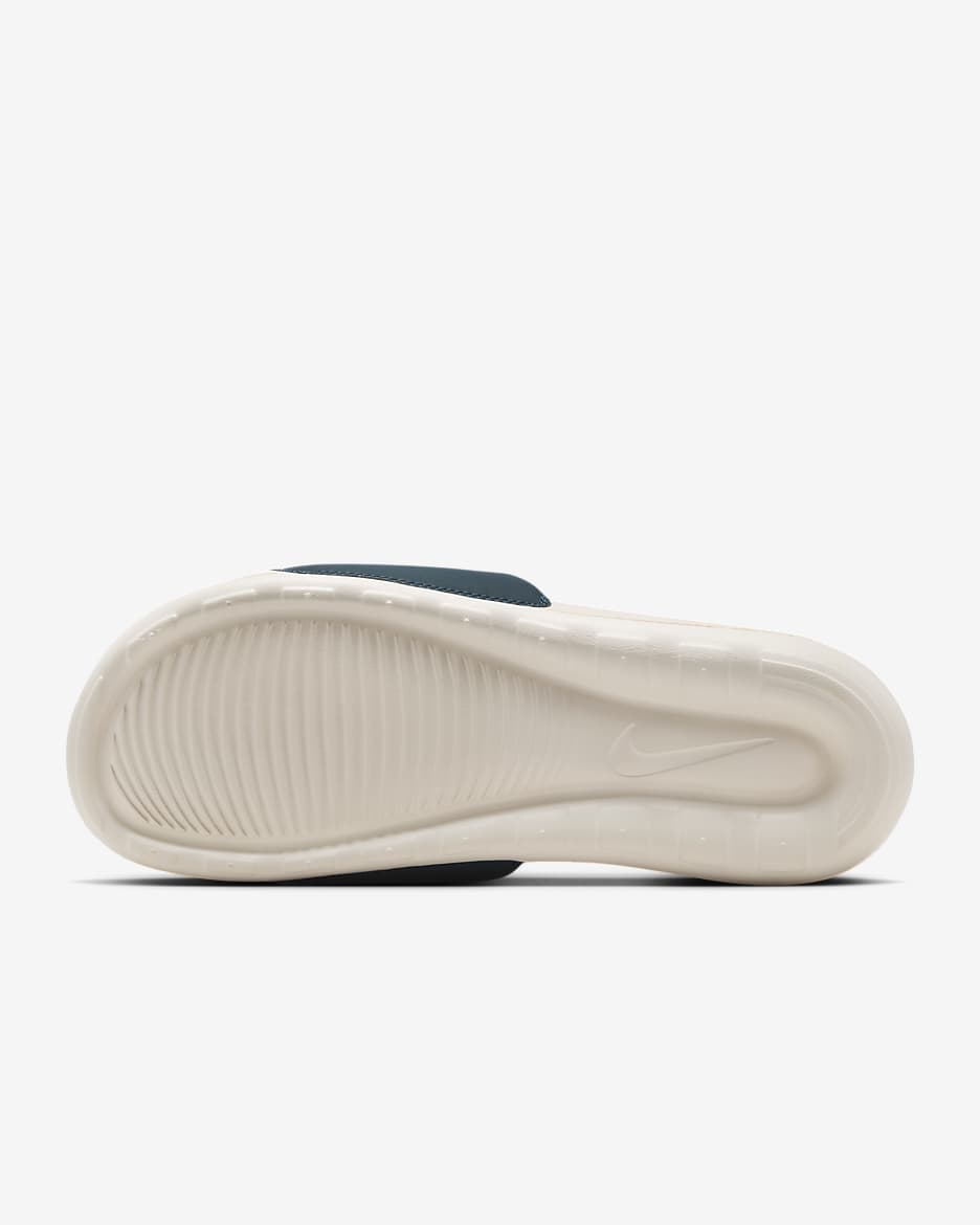 Nike Victori One Men's Slides - Armoury Navy/Light Orewood Brown/Sail