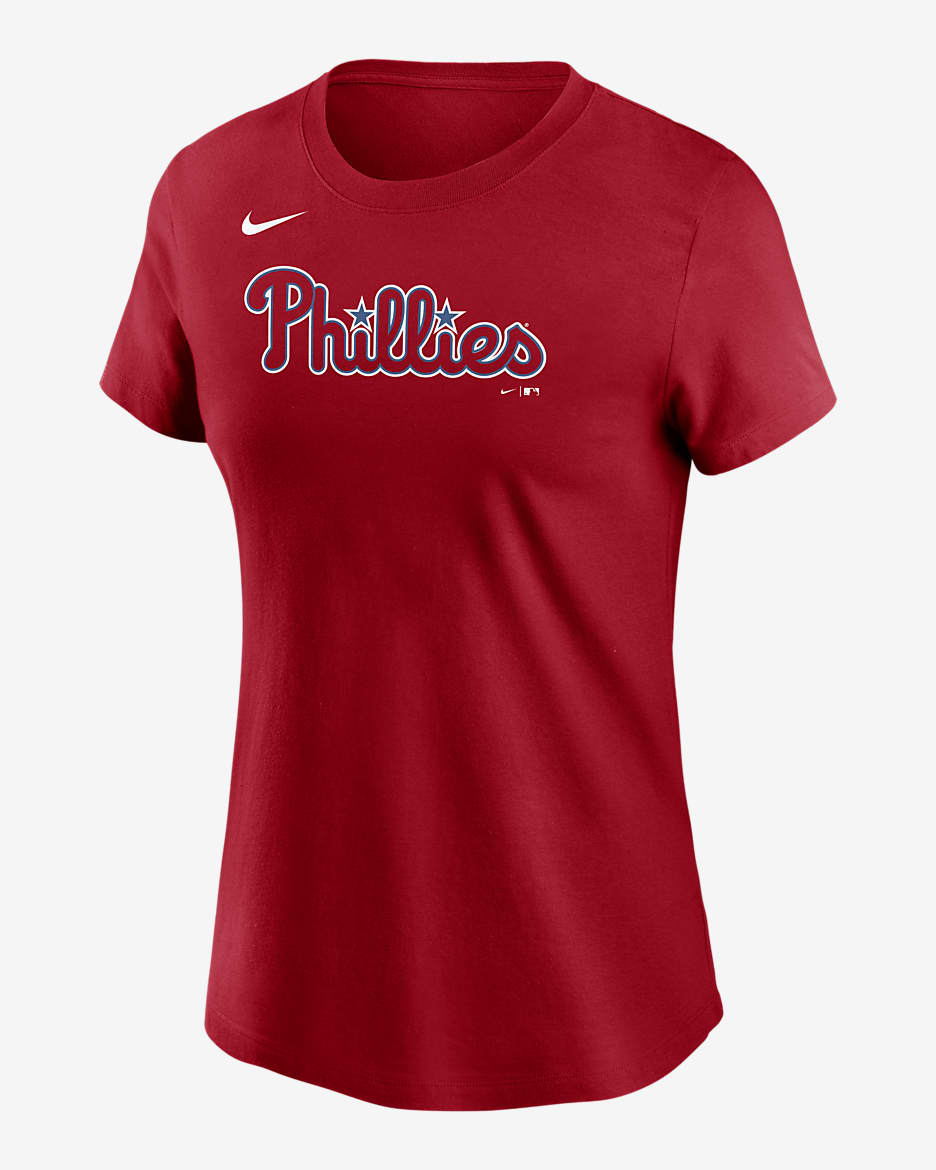 MLB Philadelphia Phillies (Bryce Harper) Women's T-Shirt - Team Maroon
