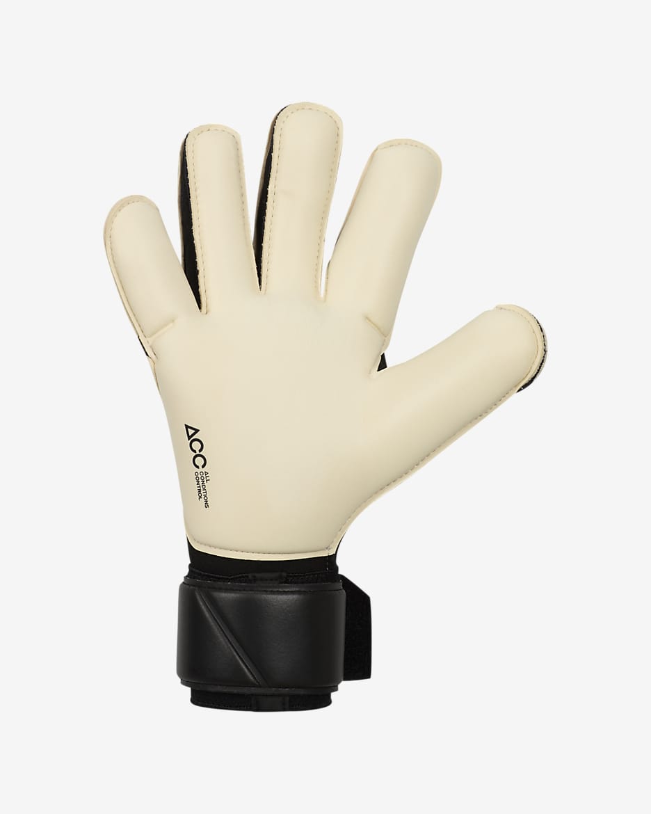 Gants de gardien de but Nike Vapor Grip3 - Noir/Blanc/Metallic Gold Coin