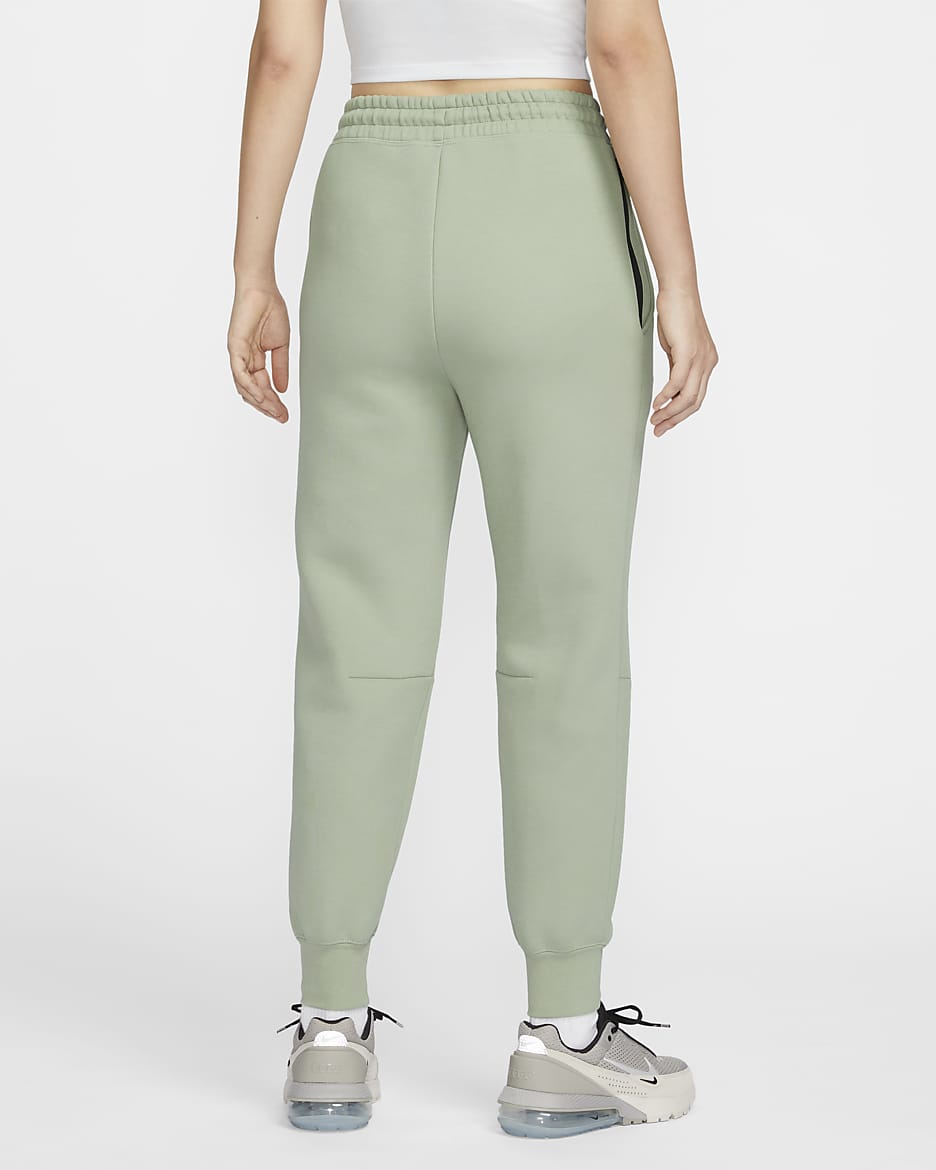 Nike Sportswear Tech Fleece Women's Mid-Rise Joggers - Jade Horizon/Black