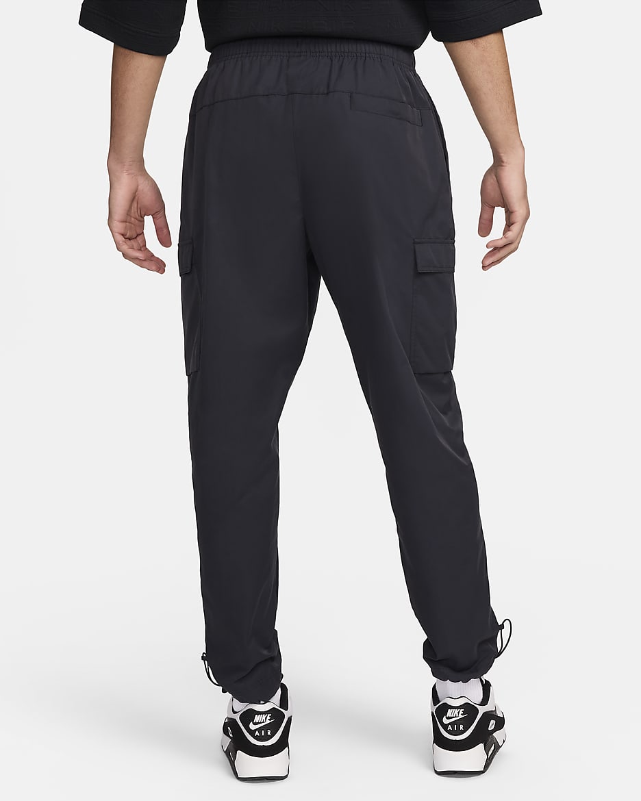 Nike Sportswear Men's Woven Pants - Black/White