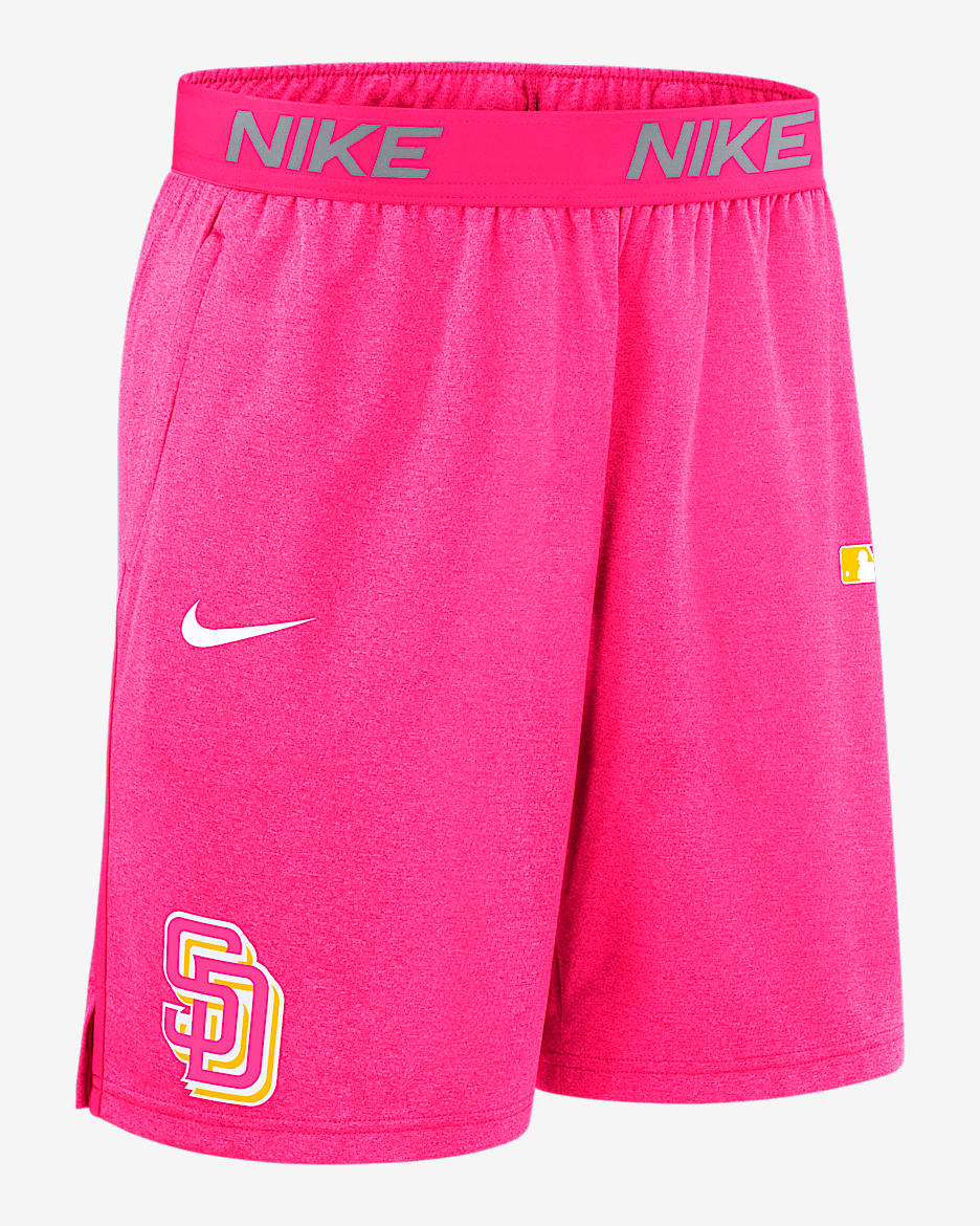 San Diego Padres Authentic Collection City Connect Men's Nike Dri-FIT MLB Shorts - Pink