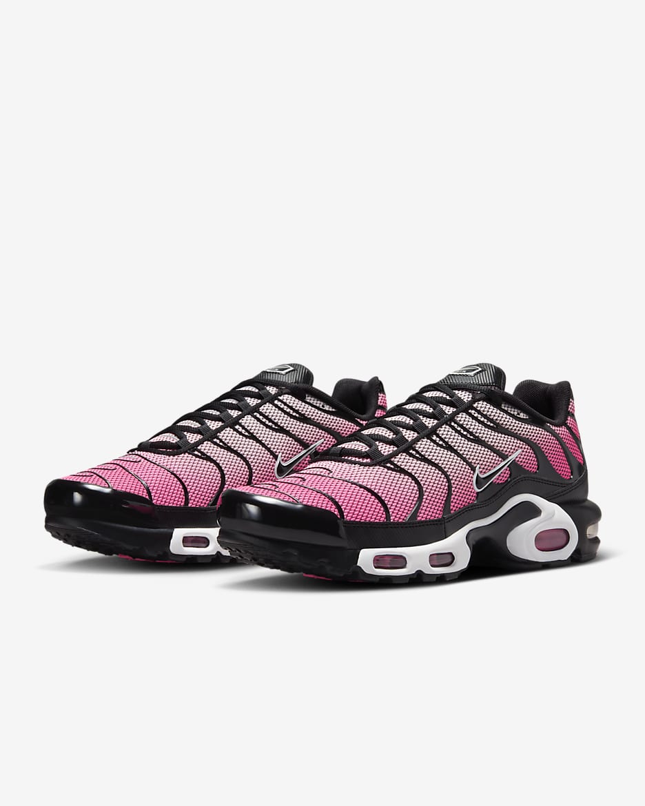 Chaussure Nike Air Max Plus pour homme - Sunset Pulse/Pink Foam/Blanc/Noir