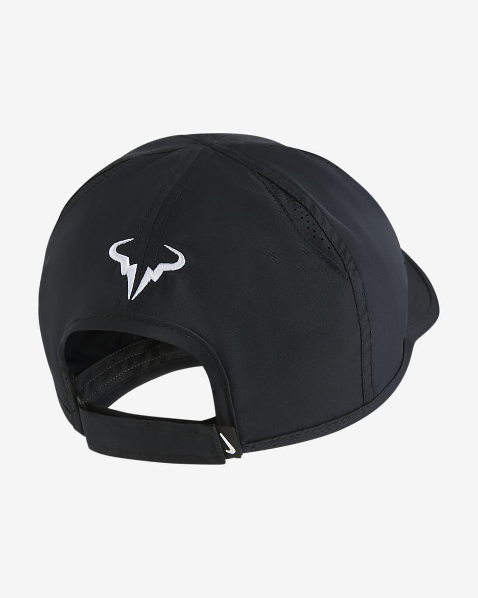 Nike Dri-FIT Club Unstructured Rafa Cap - Black/White