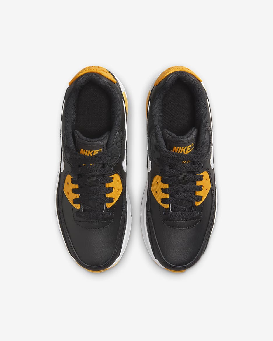 Nike Air Max 90 LTR Zapatillas - Niño/a - Negro/University Gold/Blanco