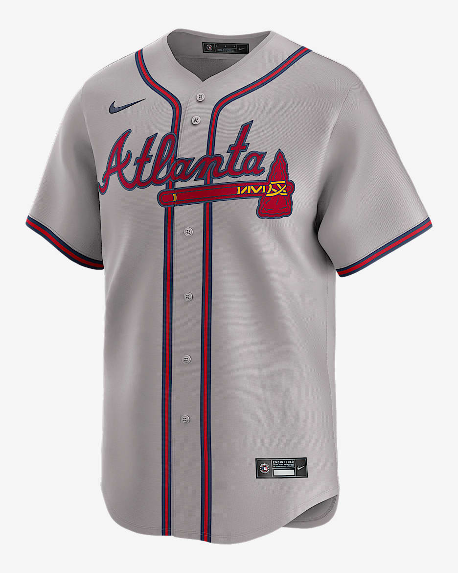 Ronald Acuña Jr. Atlanta Braves Men's Nike Dri-FIT ADV MLB Limited Jersey - Grey