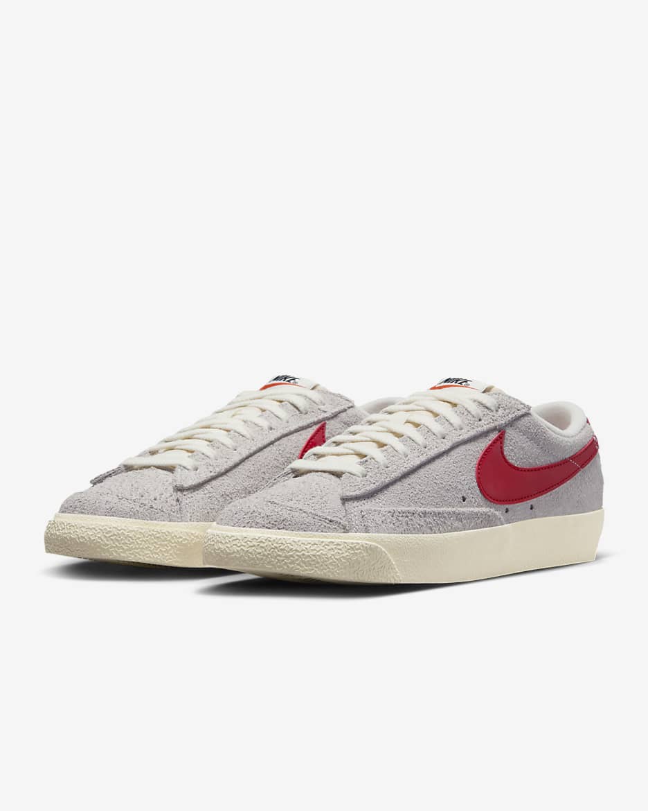 Nike Blazer Low '77 Vintage Women's Shoes - Summit White/Sail/Coconut Milk/Gym Red