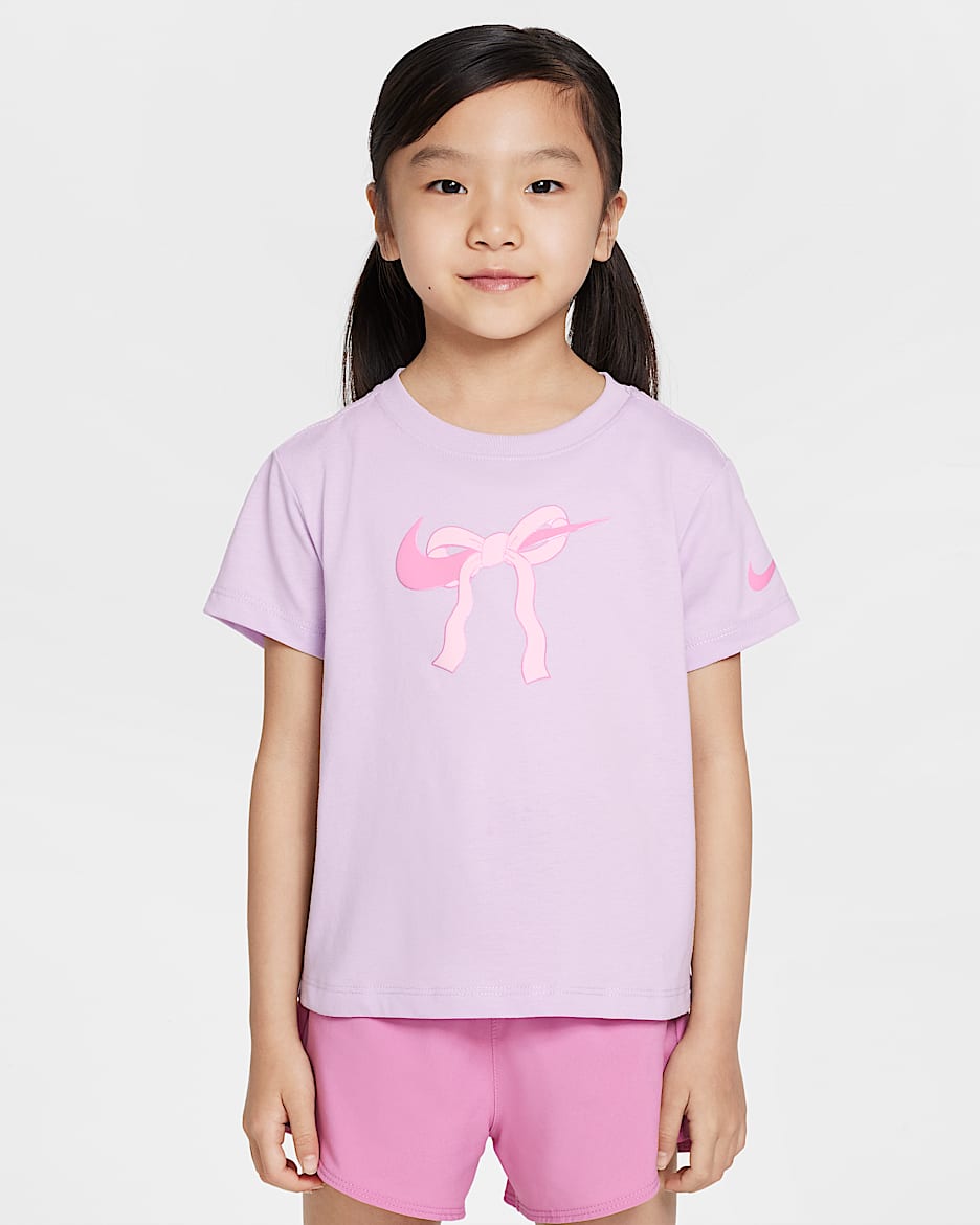 Nike Little Kids' Swoosh Ribbon T-Shirt - Doll