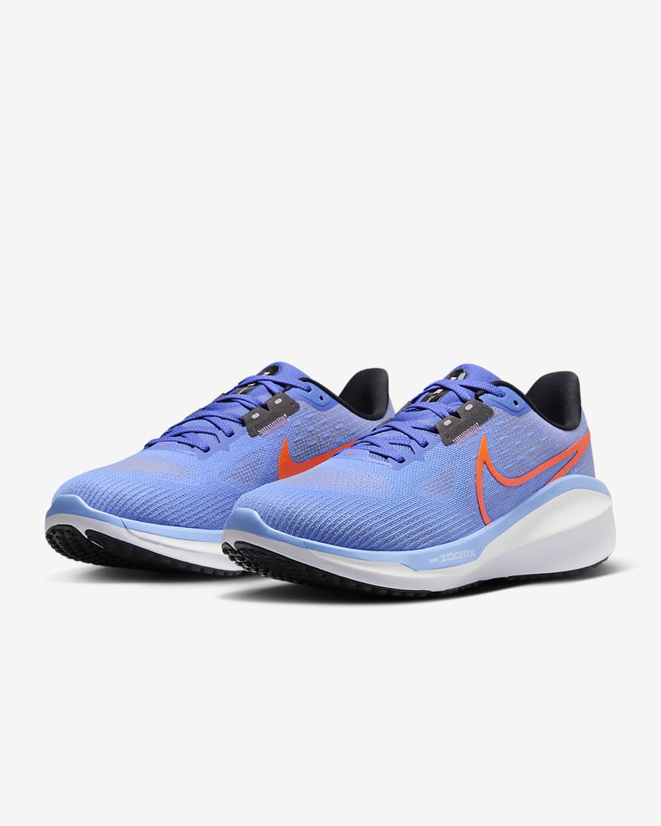 Nike Vomero 17 Women's Road Running Shoes - Royal Pulse/Astronomy Blue/Black/Hyper Crimson