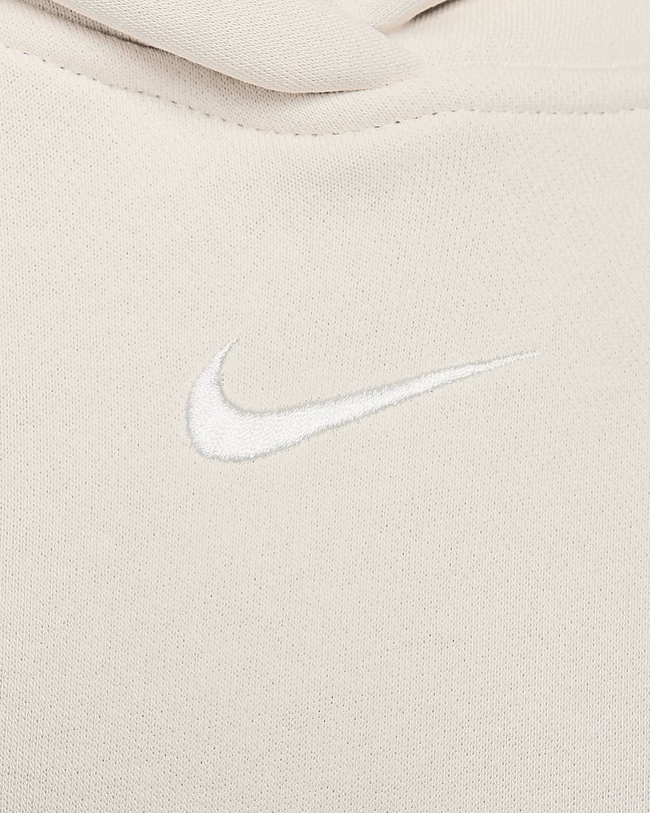 Nike Sportswear Phoenix Fleece Women's Oversized Pullover Hoodie - Light Orewood Brown/Sail