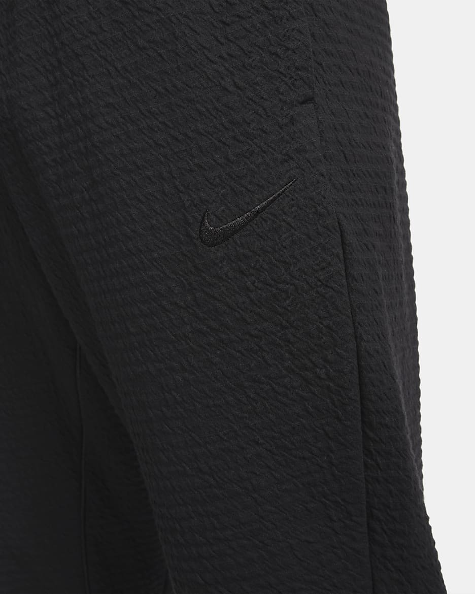 Nike Yoga Men's Dri-FIT Pants - Black/Black