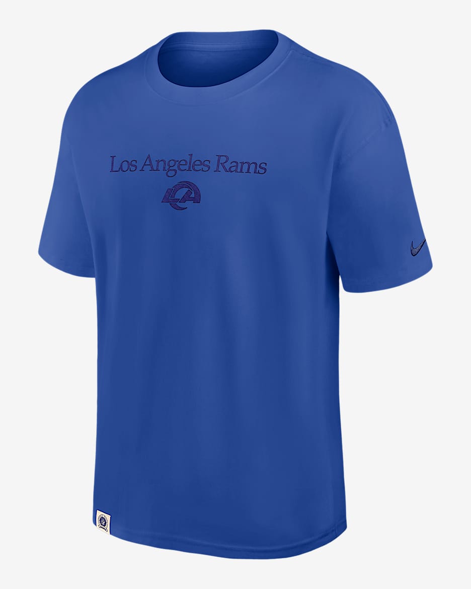Los Angeles Rams Glory Max90 Men's Nike NFL T-Shirt - Game Royal