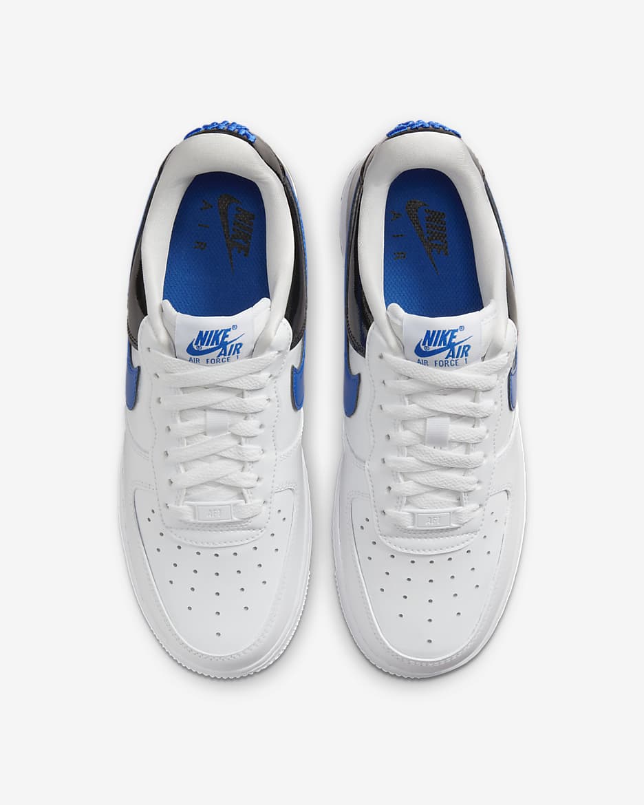 Nike Air Force 1 '07 Women's Shoes - Game Royal/Black/White