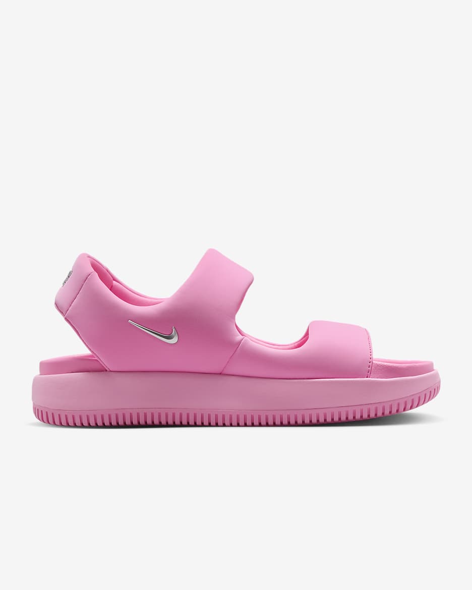 Sandalias para mujer Nike Calm - Hiperrosa/Hiperrosa/Plata metalizado