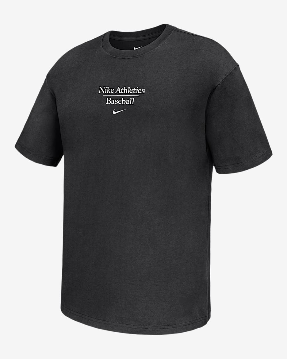 Nike Swoosh Men's Max90 Baseball T-Shirt - Black