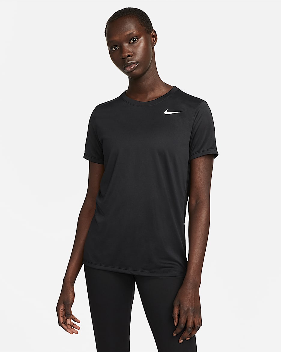 Nike Dri-FIT Women's T-Shirt - Black/White