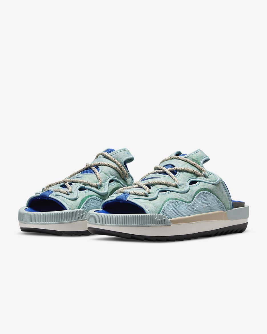 Nike Offline 2.0 Men's Mules - Ocean Cube/Dark Marina Blue/Sand Drift/Ocean Cube