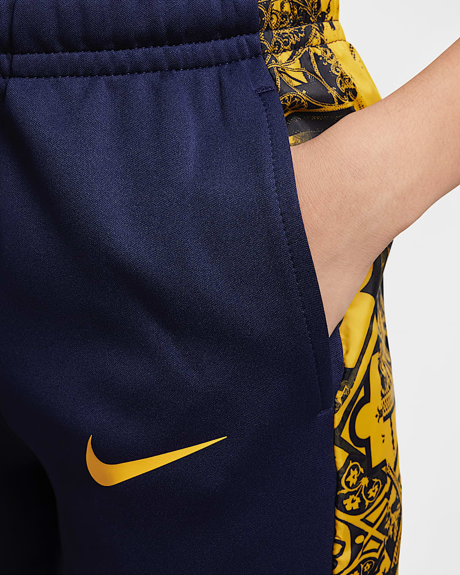 Inter Milan Third Older Kids' Nike Football Woven Tracksuit - Blackened Blue/University Gold/University Gold