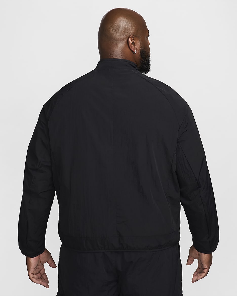 Veste tissée Nike Tech pour homme - Noir/Noir