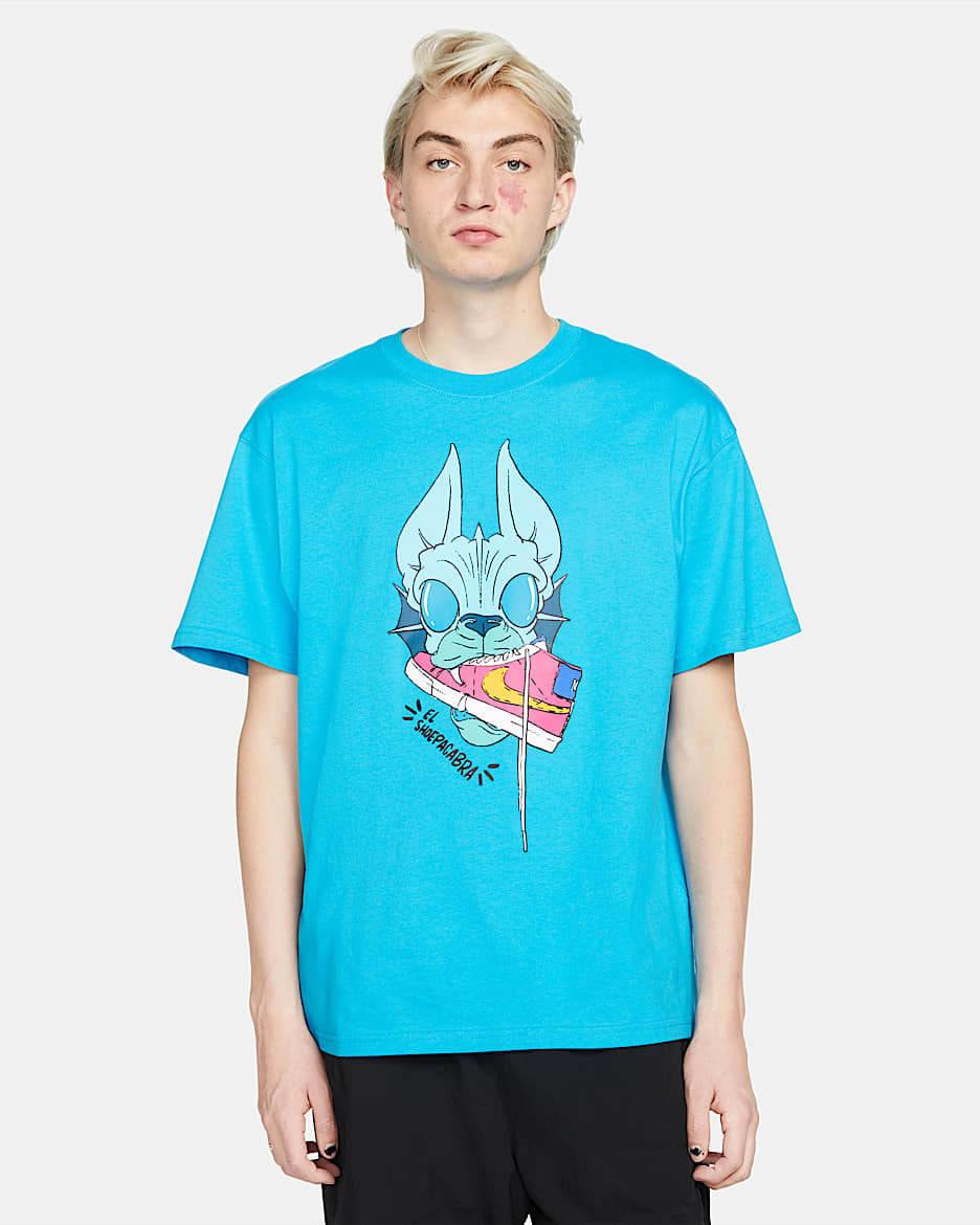 Playera de skateboarding Nike SB - Azul láser