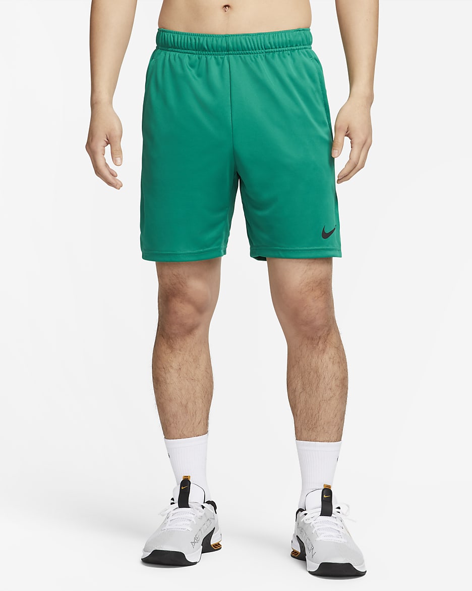 Nike Dri-FIT Epic Men's Knit Training Shorts - Malachite/Black