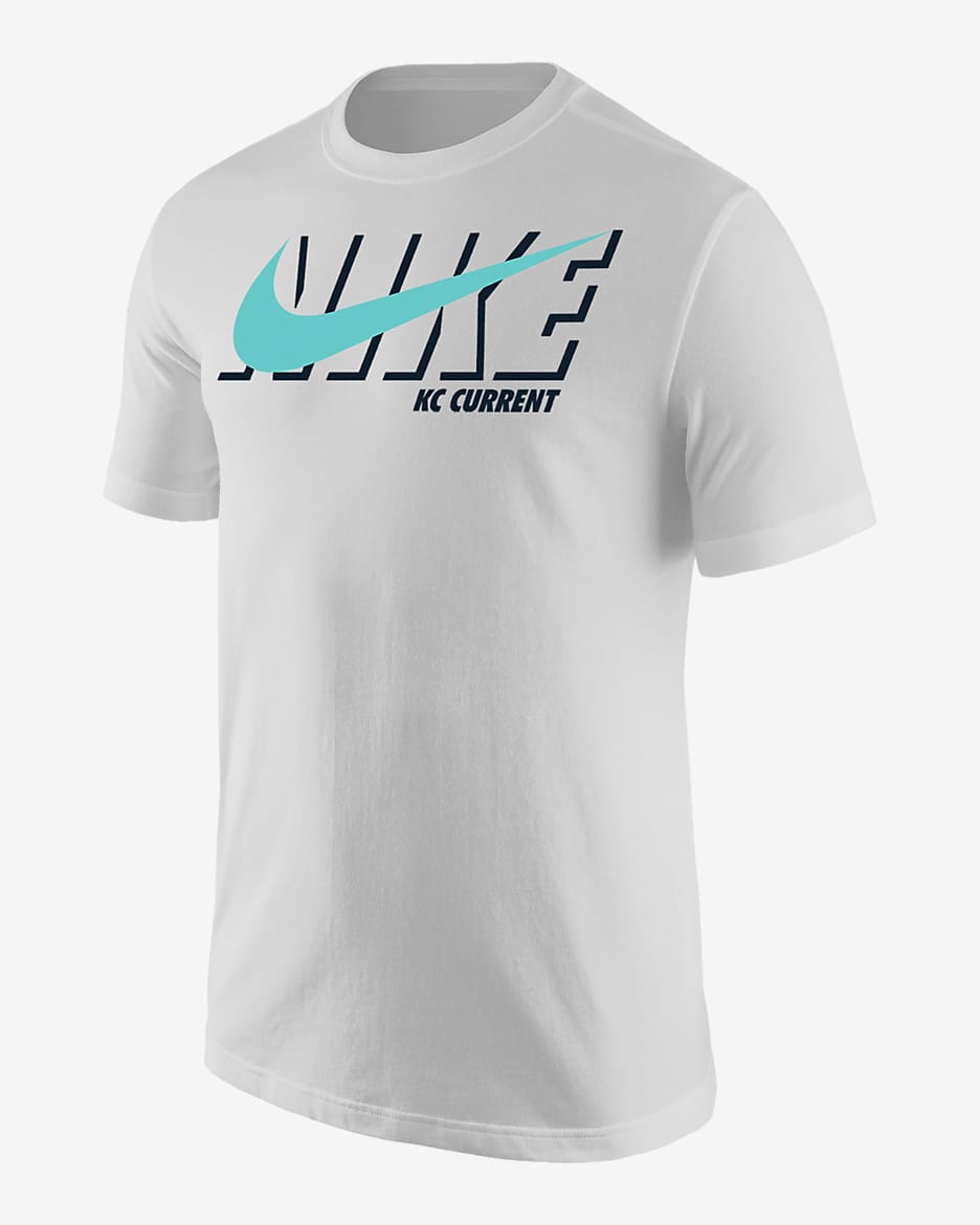 Playera de fútbol Nike para hombre Kansas City Current - Gris oscuro jaspeado