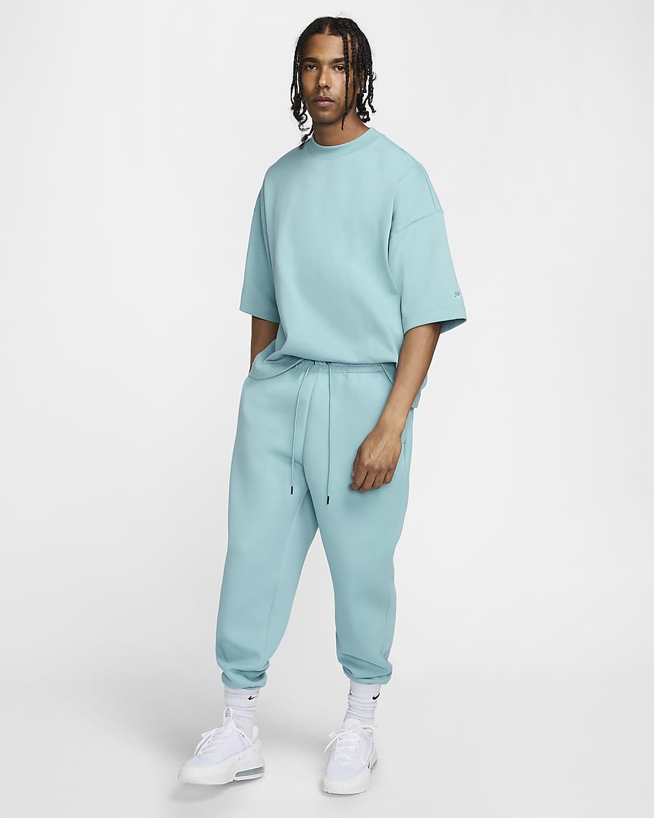 Pantaloni in fleece Nike Tech – Uomo - Denim Turquoise/Denim Turquoise