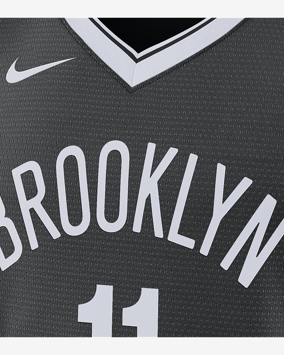 Brooklyn Nets Icon Edition 2022/23 Men's Nike Dri-FIT NBA Swingman Jersey - Black