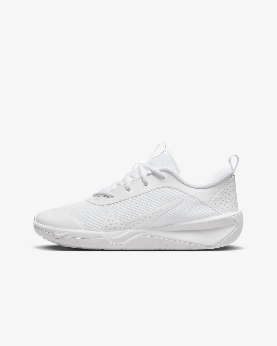 Nike Omni Multi-Court Sabatilles per a pista coberta - Nen/a - Blanc/Pure Platinum/Blanc