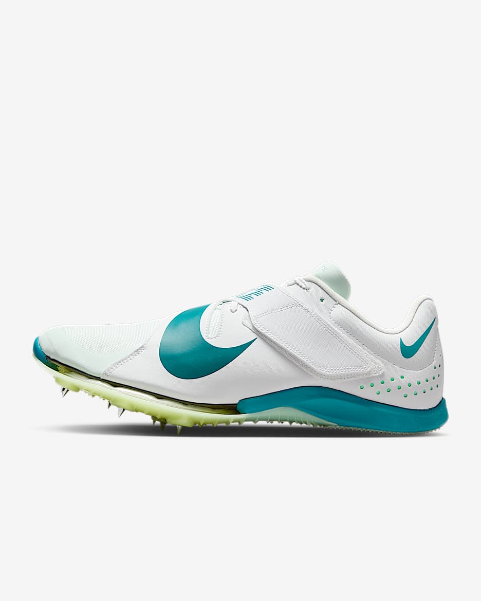 Nike Long Jump Elite Track & Field Jumping Spikes - White/Barely Green/Bright Spruce