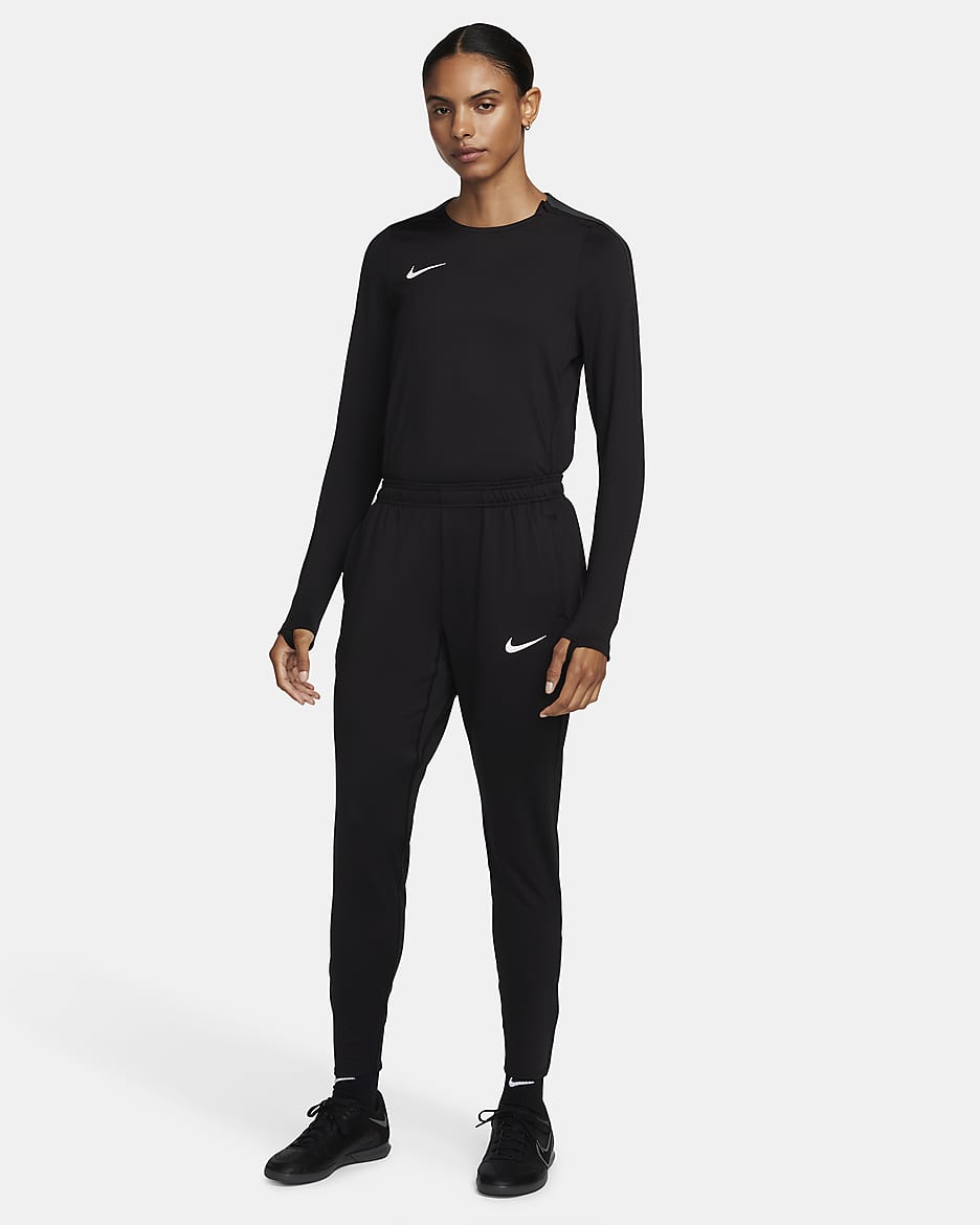 Nike Strike Dri-FIT fotballbukse til dame - Svart/Anthracite/Hvit