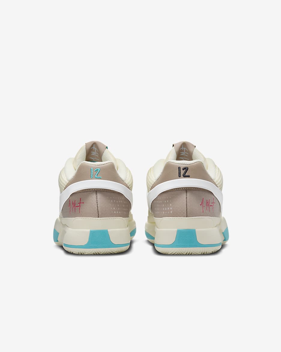 Ja 1 "Vacation" Basketball Shoes - Coconut Milk/Khaki/Black/Coconut Milk