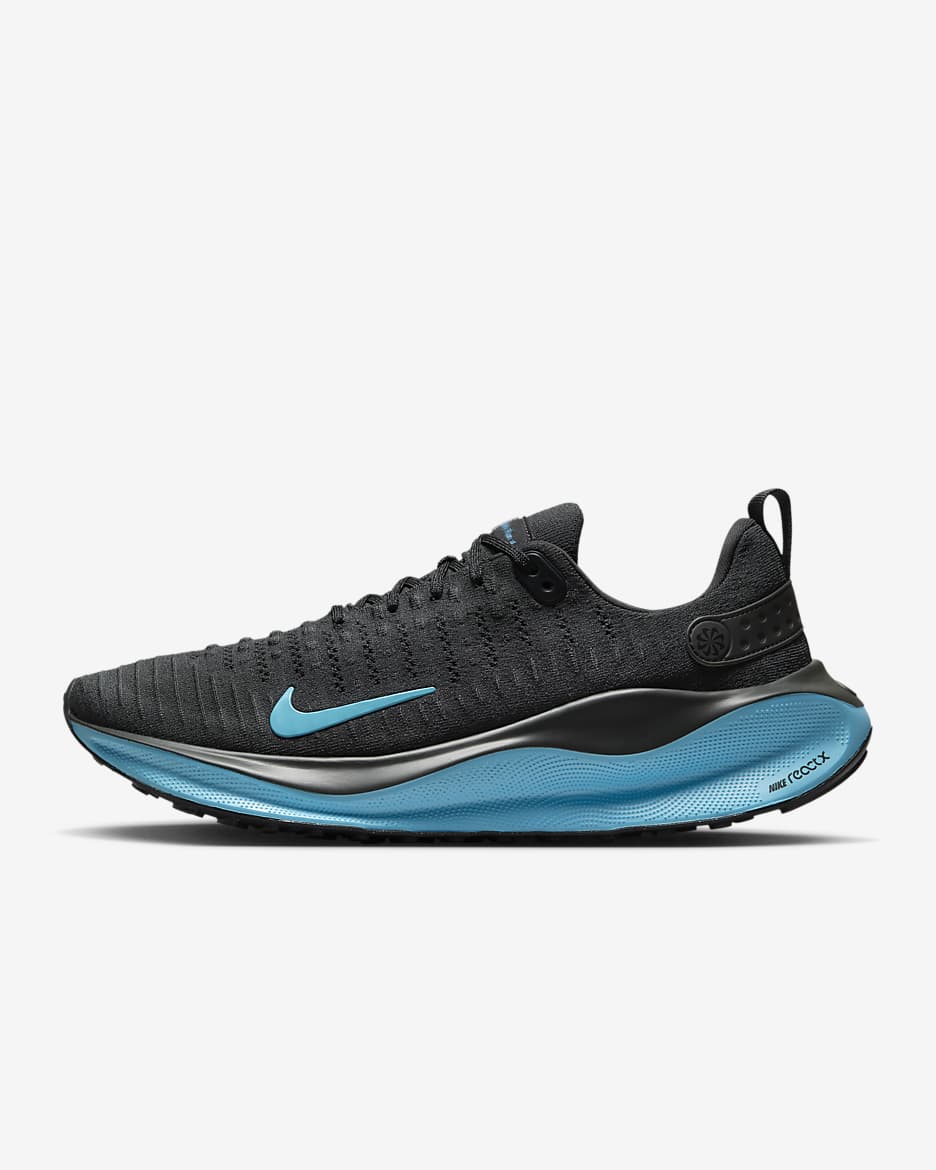 Nike InfinityRN 4 Men's Road Running Shoes - Anthracite/Black/Baltic Blue