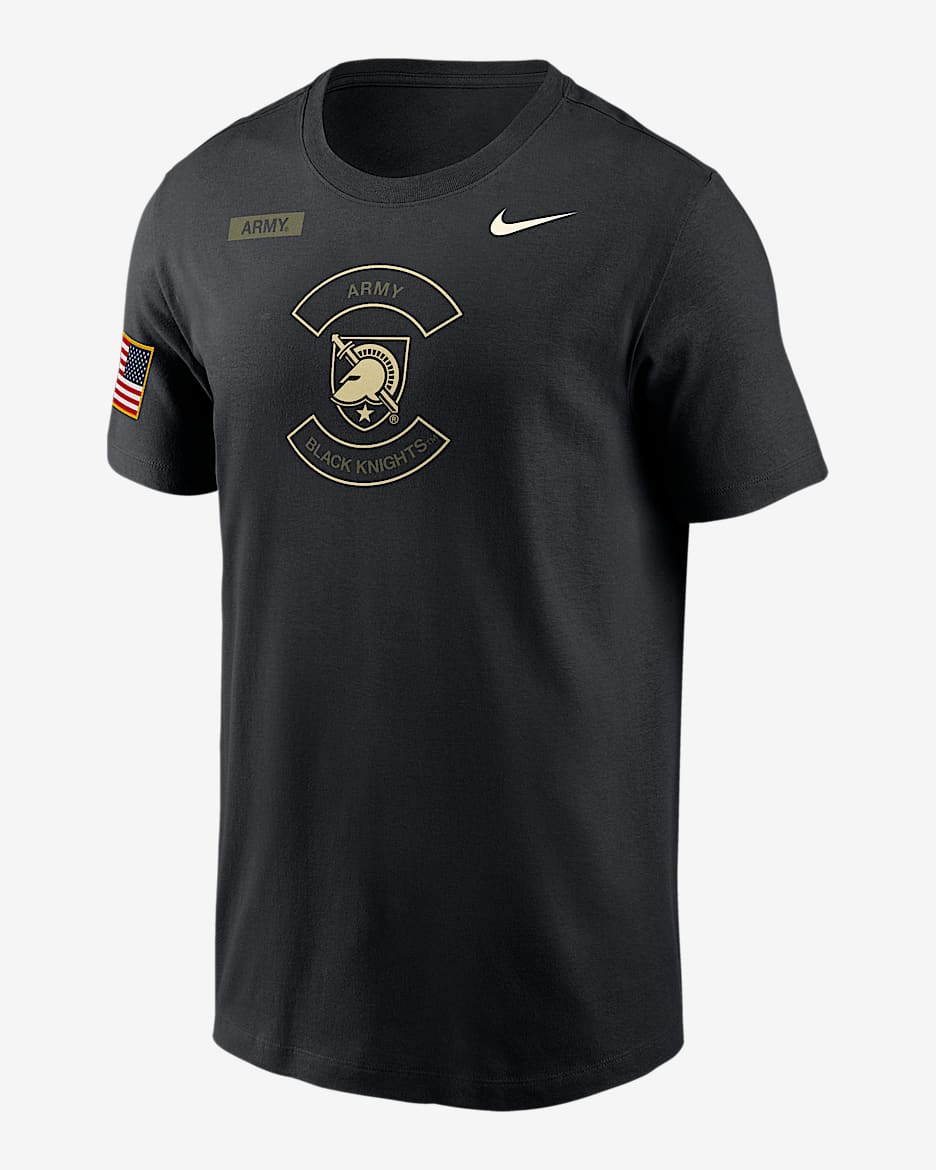 Army Black Knight Team Issue Men's Nike Dri-FIT T-Shirt - Black