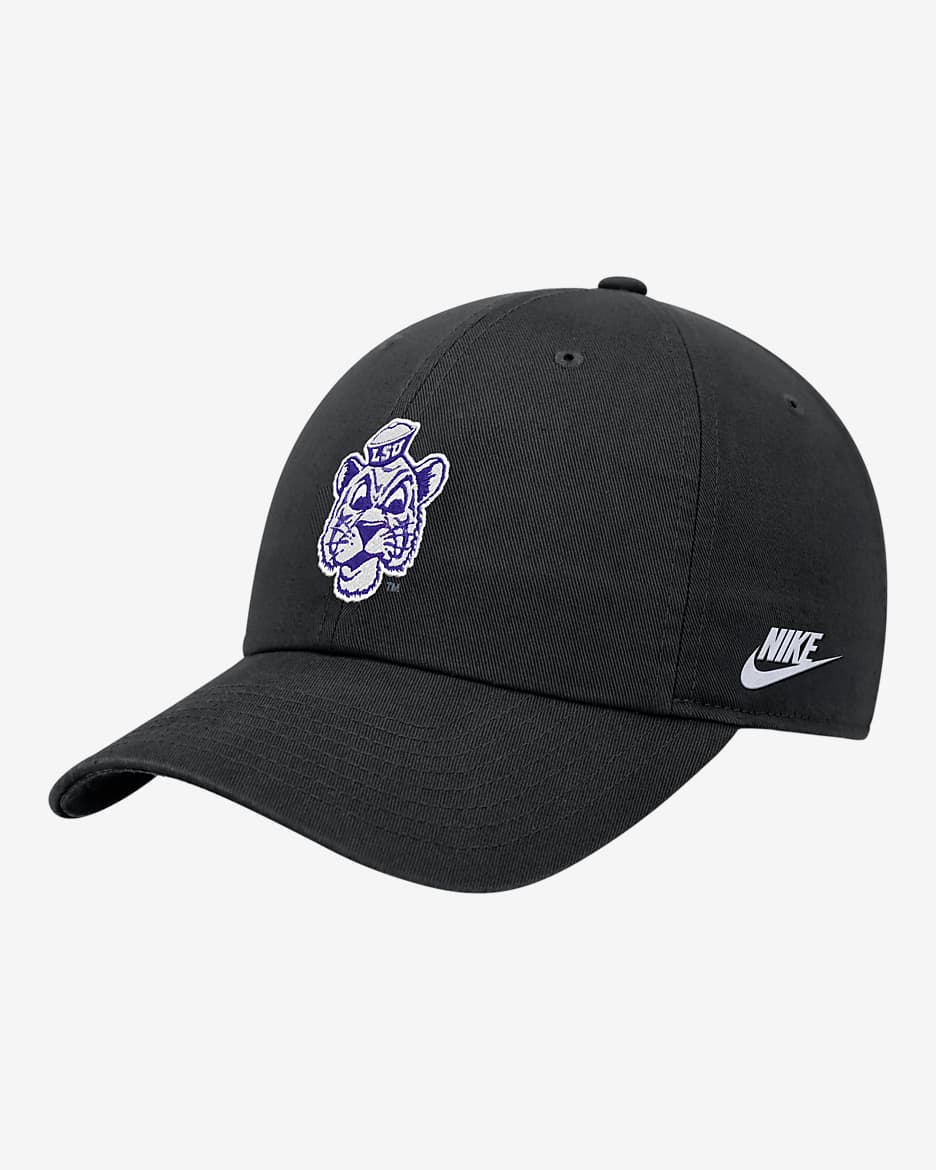 LSU Nike College Cap - Black