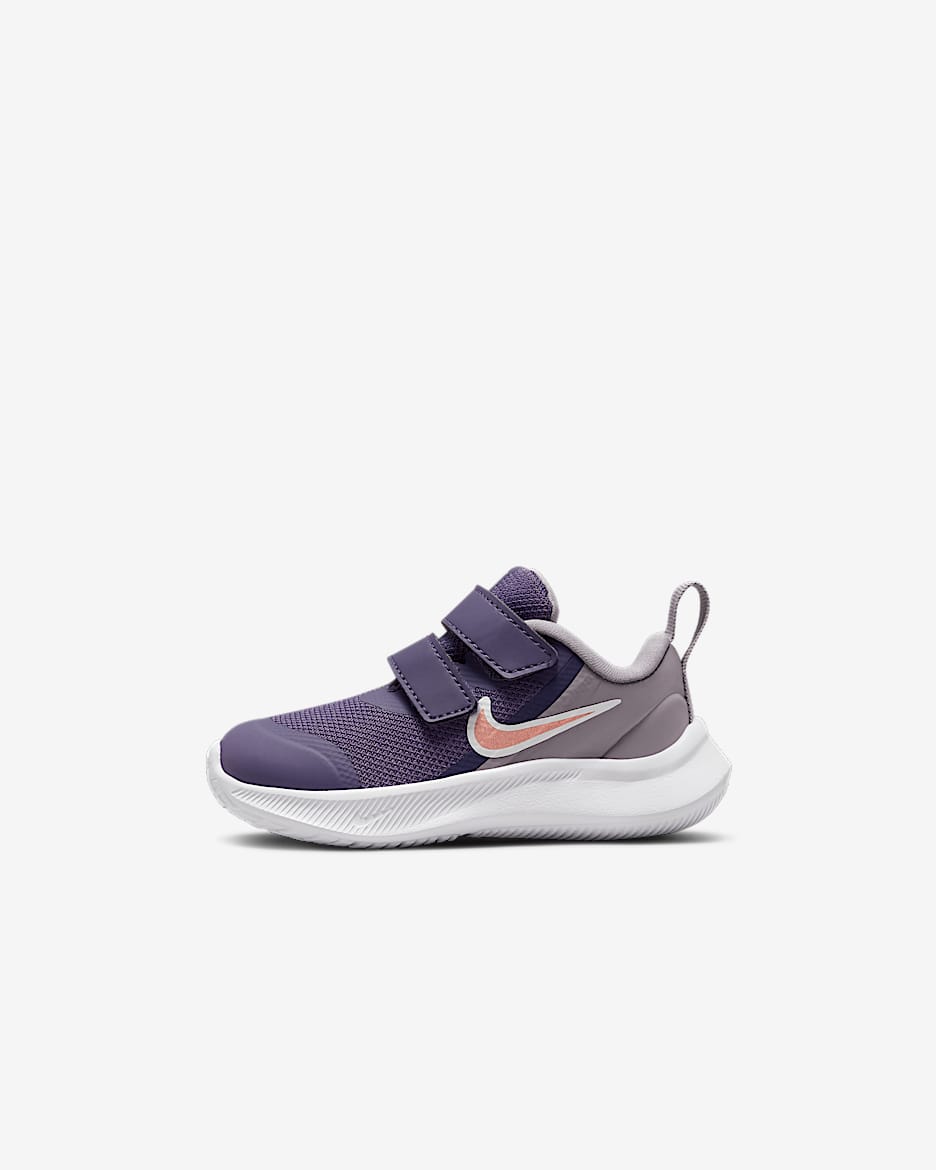 Calzado para bebé e infantil Nike Star Runner 3 - Morado cañón/Ceniza amatista/Bronce rojo metálico