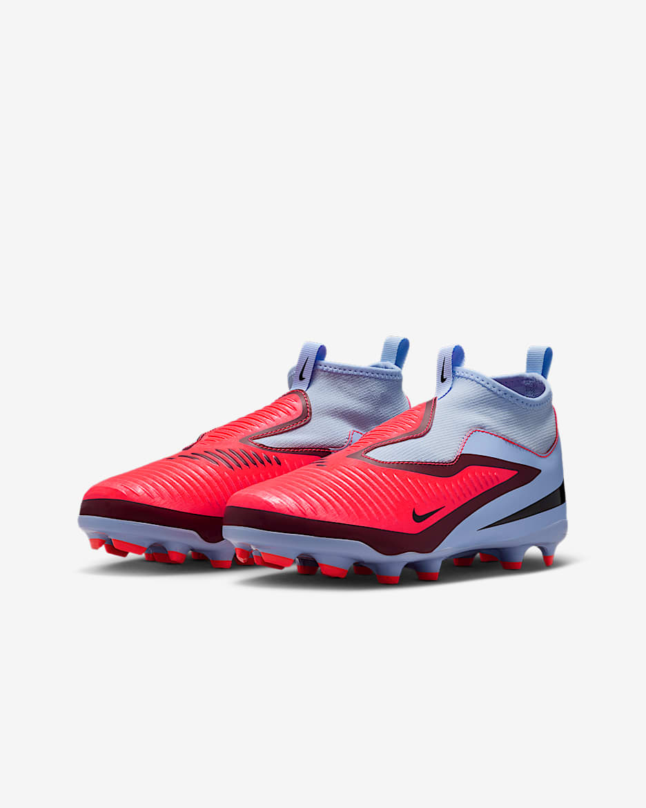 Nike Jr. Phantom 6 High Academy Older Kids' Multi-Ground Football Boot