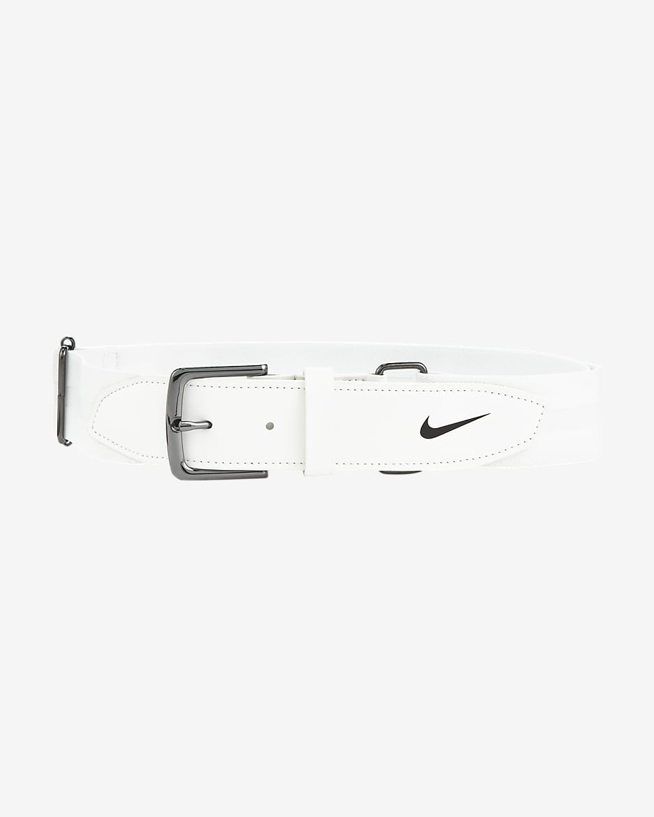 Cinturón de béisbol Nike - Blanco