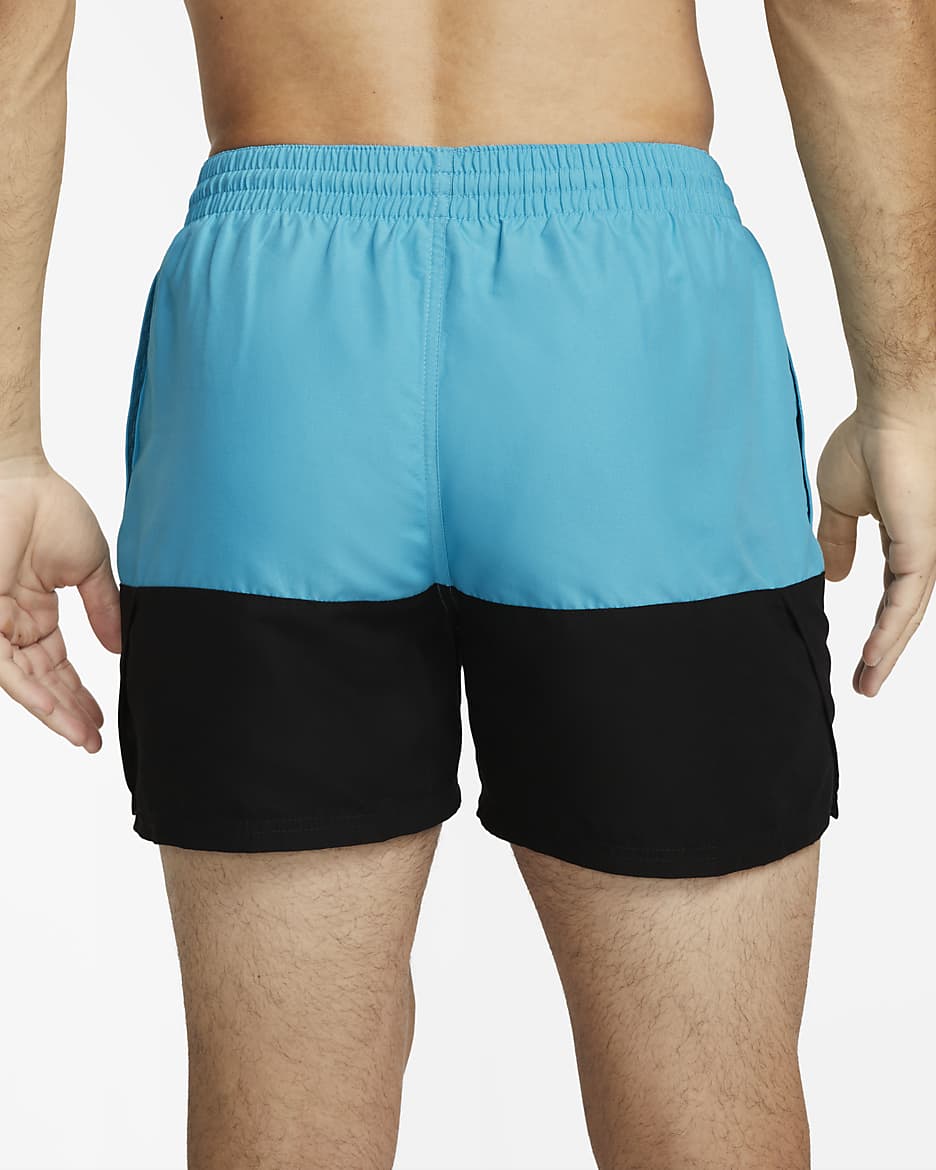 Nike Split Men's 13cm (approx.) Swimming Trunks - Blue Lightning/Black/Blue Lightning