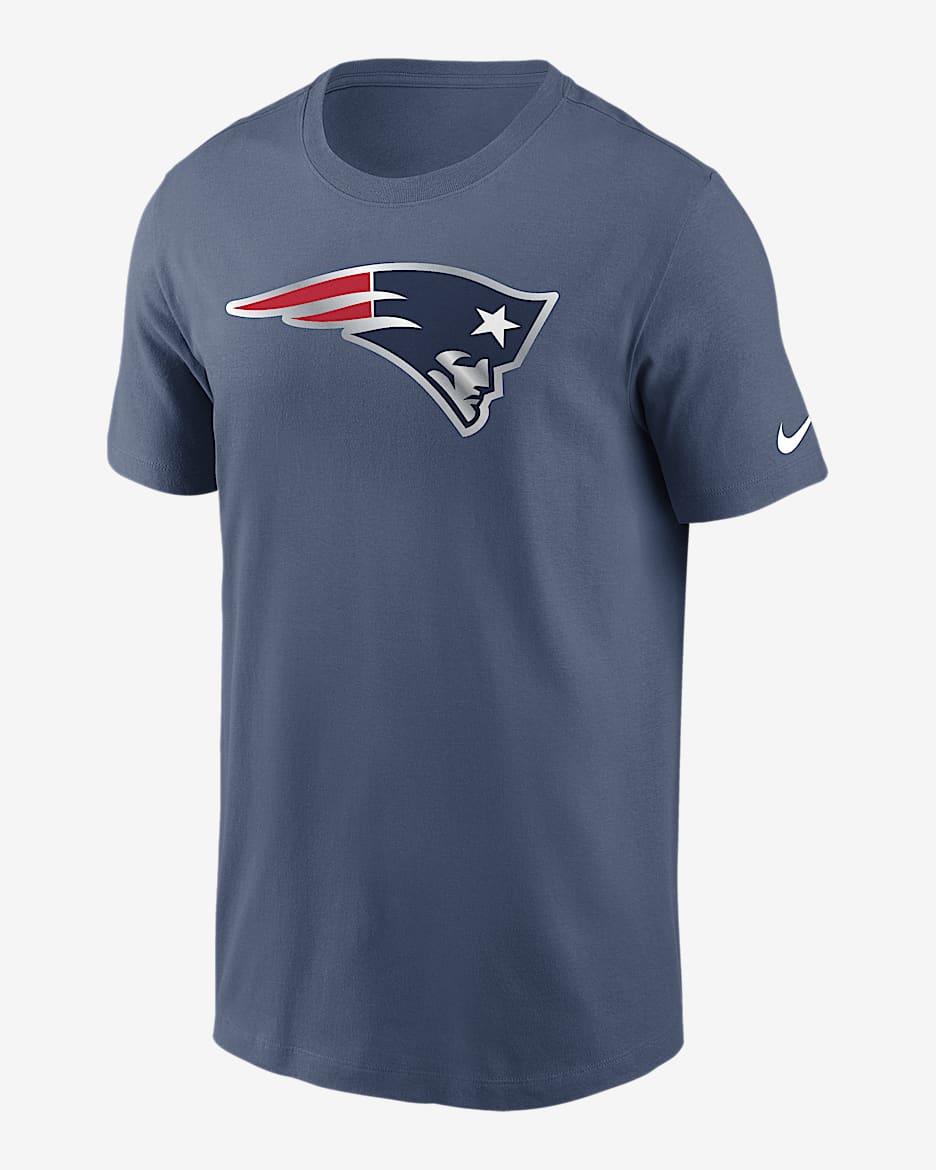 Playera Nike de la NFL para hombre New England Patriots Rivalries Collection Essential - Azul