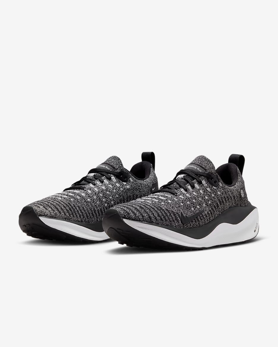 Tenis de correr en pavimento para mujer Nike InfinityRN 4 - Negro/Blanco/Negro